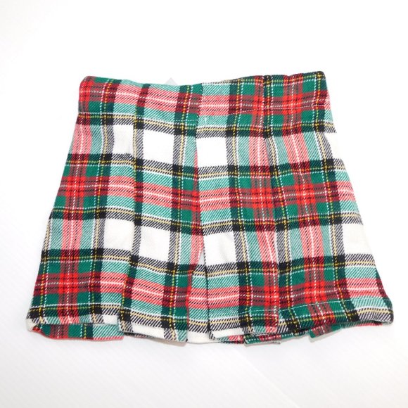 Carter's Girls 3T Red White Green KILT skirt New w Tag - Picture 5 of 5